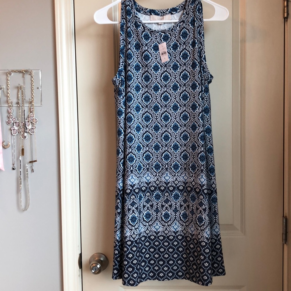 NWT Paisley Shift Dress from Loft